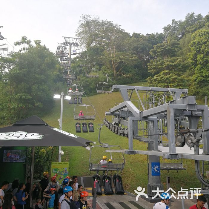 圣淘沙天际线斜坡滑车图片-北京更多景点玩乐-大众点评网