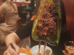 烤青椒塞肉-福烤锦花(长乐路店)