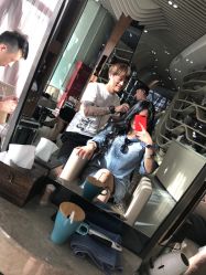 造型师合影-威拉发艺