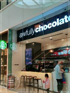 awfully chocolate(太古汇店)-"[薄荷]环境: 这个店真的不知道怎么想