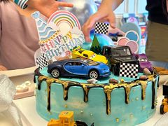 -咖咖熊蛋糕定制·英国蓝风车动物性淡奶油