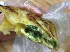 韭菜蛋饼-老客满蛋饼(双塔市集店)