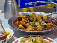 发财甜麻海鲜锅-金多鱼大排档·烤鱼·烧烤·宵夜(江南水都店)