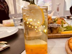 百香果气泡水-开间茶馆·围炉煮茶