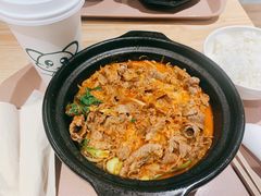 肥牛砂锅饭-北大家园食堂