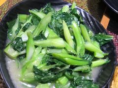 蒜蓉菜心-潮十三潮汕砂锅粥(高新四路大都荟店)