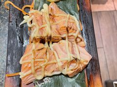 火焰三文鱼-梦山水日本烧肉(五四广场店)
