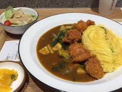 炸鸡块咖喱蛋包饭套餐-池奈·日式咖喱蛋包饭(赛高店)