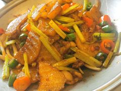 干锅有机花菜-土灶台海鲜聚·天津菜(新港店)