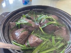 韭菜鸡红汤-区海鸡场饭店(石壁店)