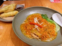 蟹黄金拌面-蟹黄鱼·深夜面馆(巨鹿路店)