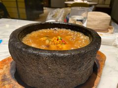 海胆虾怪酱炖老豆腐-青雅中餐厅(大连金石滩绿发希尔顿度假酒店)