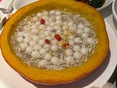 南瓜酒酿小圆子-玫瑰厅上海菜(兴国路店)