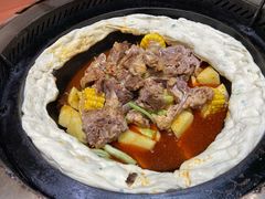 豆角烀饼锅-满兴咱妈烀饼铁锅炖(兰州北街店)