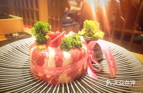 Crimson Cake Grilled Meat