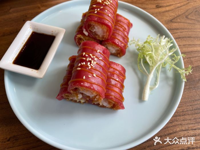 十二悦厨·茶餐厅(比斯特上海购物村店)金沙鲜虾红米肠图片