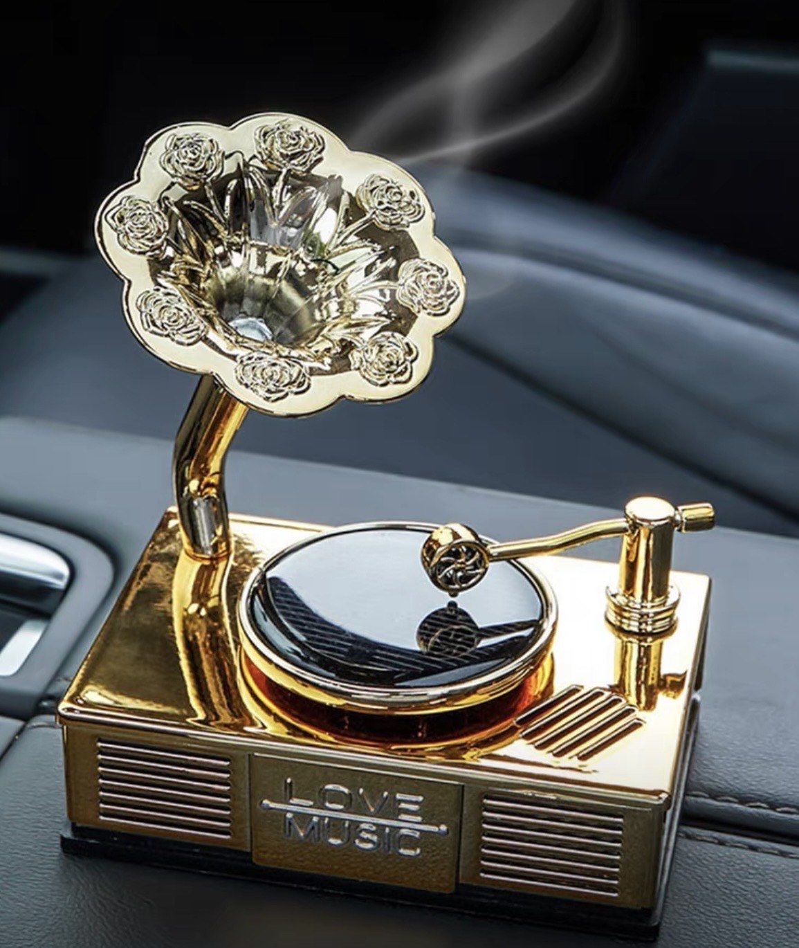 创意留声机,车载香水