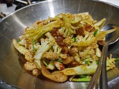 大盘有机花菜-毛家饭店·融合新湘菜·主题宴(齐鲁软件园店)