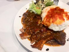 我爱吃肉双蛋黑椒带骨猪扒饭-柠檬树茶餐厅(海雅缤纷城店)