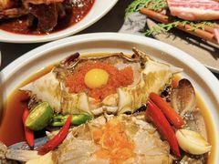 -草家酱蟹炭火烤肉店(珲春南路一店)