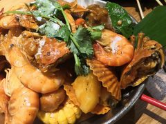 手抓海鲜冬阴功味-仓库南洋海鲜小排档(柳河路店)