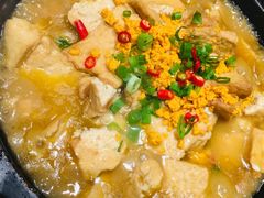 石锅海胆豆腐-日月昇海鲜码头(开发区五彩城店)