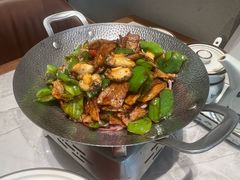 鲍鱼辣椒小炒肉-船歌·鱼水饺青岛菜(太阳宫凯德MALL店)