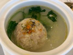 蟹粉狮子头-怡园饭店-餐厅(四望亭店)