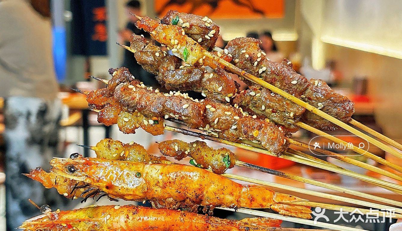 GaGa🐮烤肉还分部位⁉️广州番禺新开的！！！