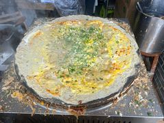 -正宗杂粮煎饼香软鸡蛋饼
