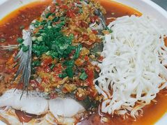 钱塘茄椒鱼-新白鹿餐厅(城西银泰城店)