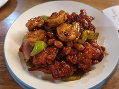 椒香虾仁爆鸡球-陈傻子餐厅(世纪都会店)