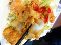 椒盐鱿鱼-深井陈记烧鹅酒家(新填地街店)