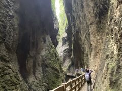 -龙水峡地缝景区