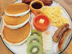 美式早餐-CafeDuVillage乡村咖啡馆(美邻苑店)