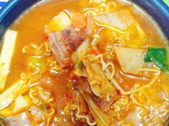 泡菜培根面-中央财经大学-食堂