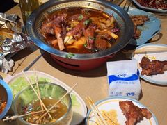 -街角等你.大连海鲜烧烤.经典铁板海鲜串(西安路店)