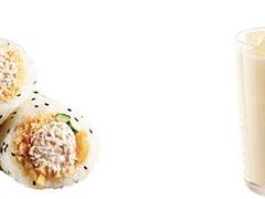 酱拌金枪鱼肉酥饭团+醇豆浆-肯德基(新医店)