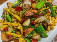 竹笋炒腊肉-老味道1992(武当山店)