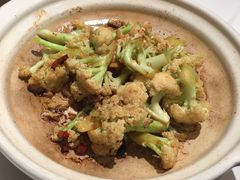干锅有机花菜-四季民福烤鸭店(前门廊房二条店)