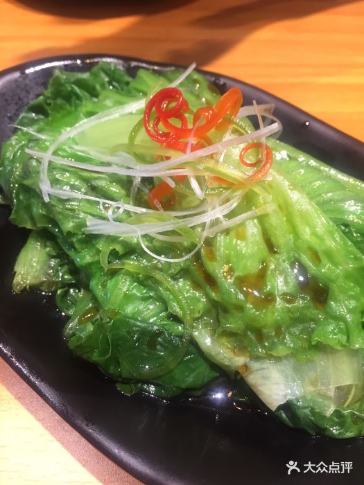 沐魚烤魚·小食(健德門店)白灼羅馬生菜圖片