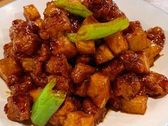 杏鲍菇牛肉粒-陈傻子餐厅(世纪都会店)
