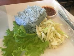 -蝶豆花蓝面条
