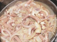 泡菜煎八爪鱼-烧货·活海鲜炭烧(湖滨商业街店)