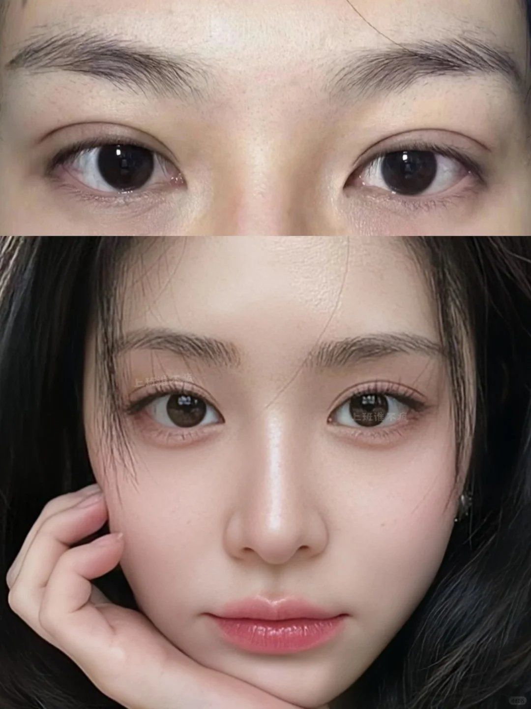 双眼皮#平扇#挑战妈生双眼皮