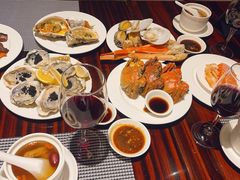 -广州万富希尔顿酒店-感趣自助餐厅·生蚝海鲜刺身