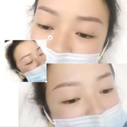 -西施无菌半永久纹绣眉眼影唇轻增发纹发际线