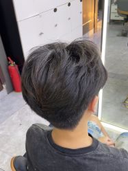 点击看大图 -藤野造型烫发染发