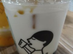 烤黑糖波波牛乳-喜茶(东莞汇一城店)