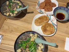鸭油烧饼-老城南.鸭血粉丝汤(夫子庙店)
